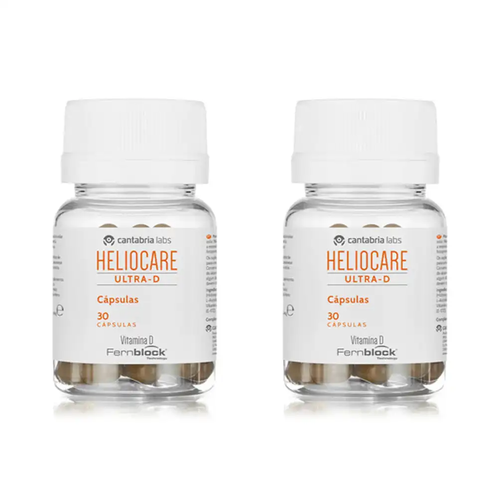 Pack ultra-d duplo 2 x 30 cápsulas - Heliocare - Comparador de precios