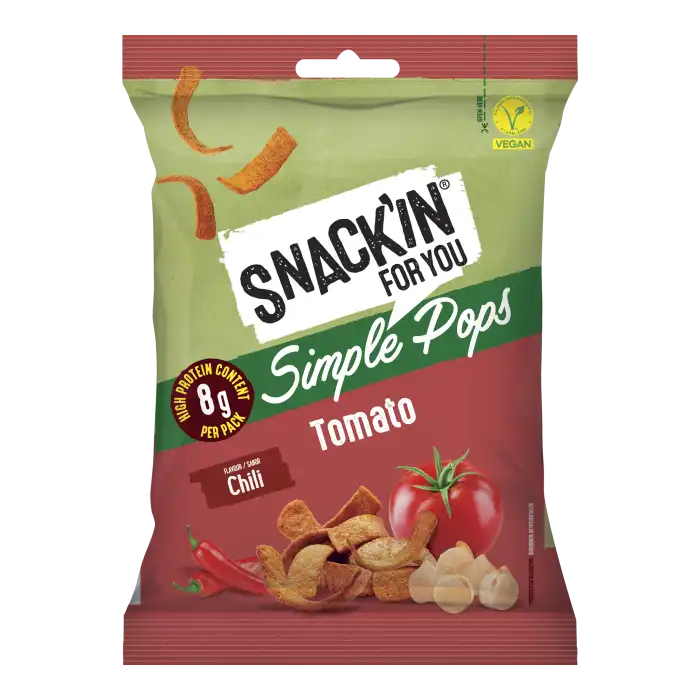 Snack de Garbanzo con Tomate 40 gr - Snack'in For You - Comparador de precios