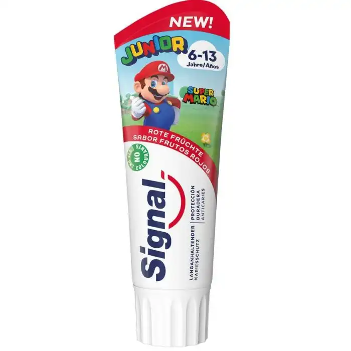 Super Mario Pasta de Dientes Infantil 75 ml - Signal - Comparador de precios