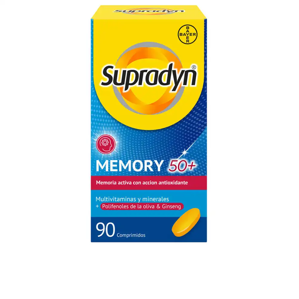 Supradyn Memory 50+ comprimidos 90 u - SUPRADYN - Comparador de precios