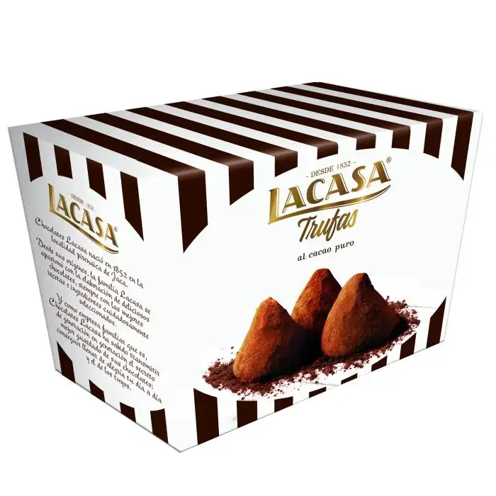 Trufas al Cacao Puro 85 gr  Lacasa - Lacasa - Comparador de precios