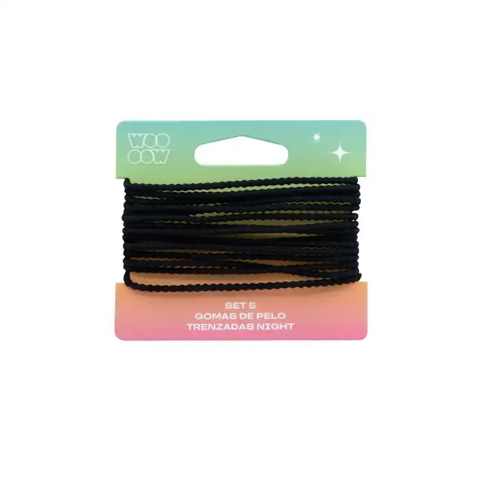 Set 5 Gomas de Pelo Trenzadas - Woo oow - Comparador de precios