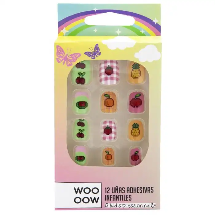 Set de uñas Adhesivas Infantiles - Woo oow - Comparador de precios