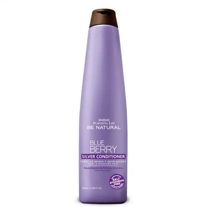 Acondicionador para cabellos grises Blueberry Silver 350 ml - Be Natural - Comparador de precios