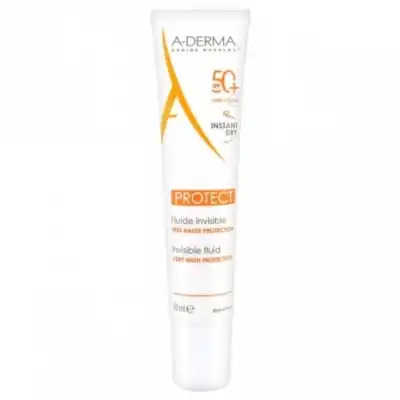 Aderma A-Derma Protect Fluido Invisible SPF 50+, 40 ml - ADERMA - Comparador de precios