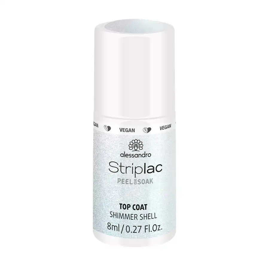 Alessandro - Striplac B Glitter Top coat 8 ml 48409 - Shimmer Shell - alessandro - Comparador de precios