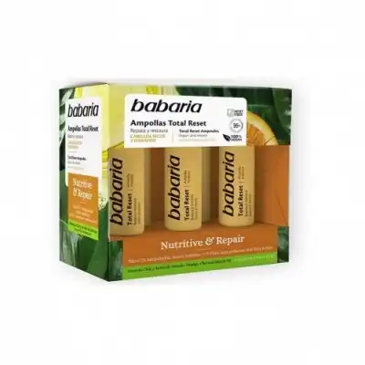 Babaria Pack Babaria Ampollas Total Reset Nutritive Repair , 75 ml - Babaria - Comparador de precios