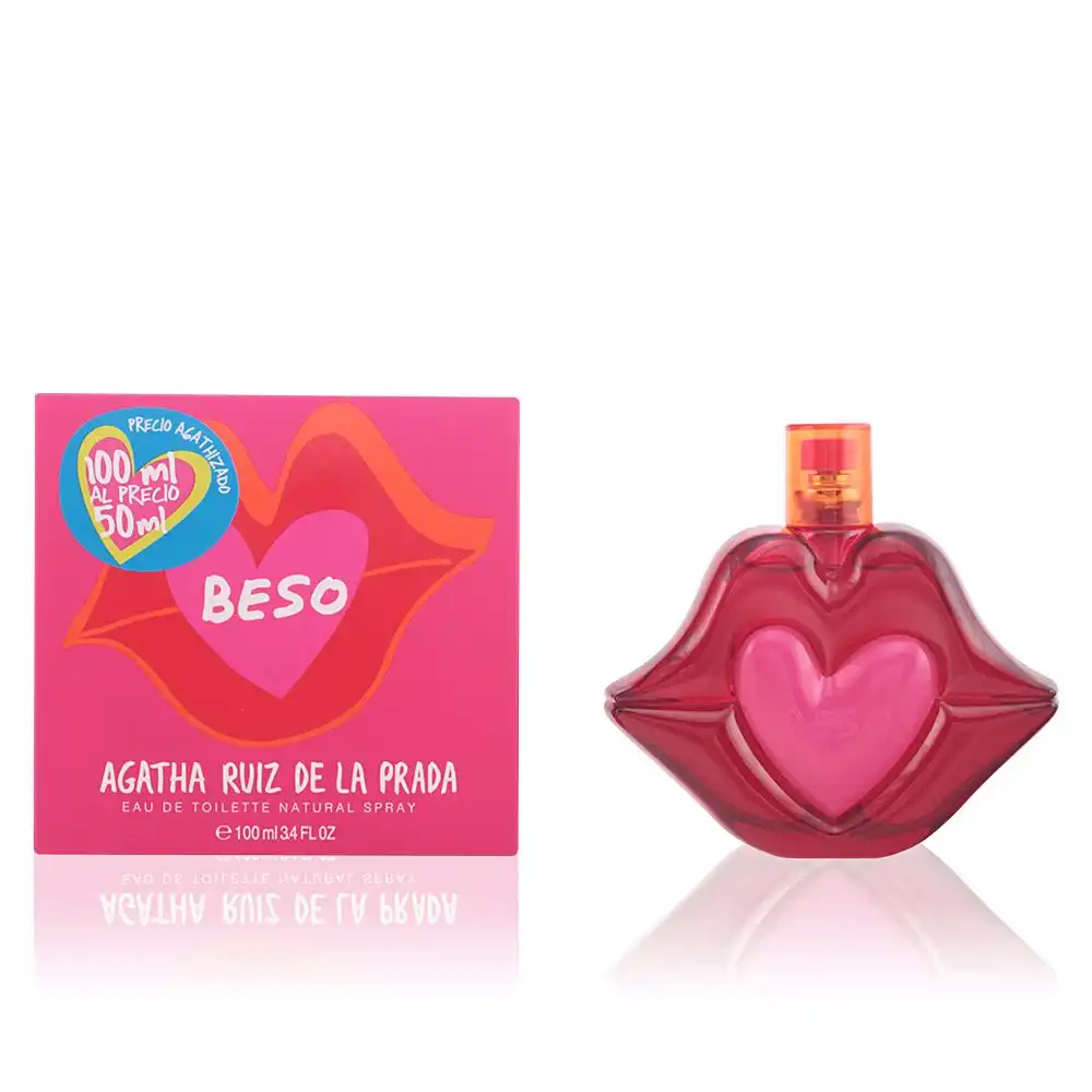 Beso eau de toilette vaporizador 100 ml - Agatha Ruiz de la Prada - Comparador de precios