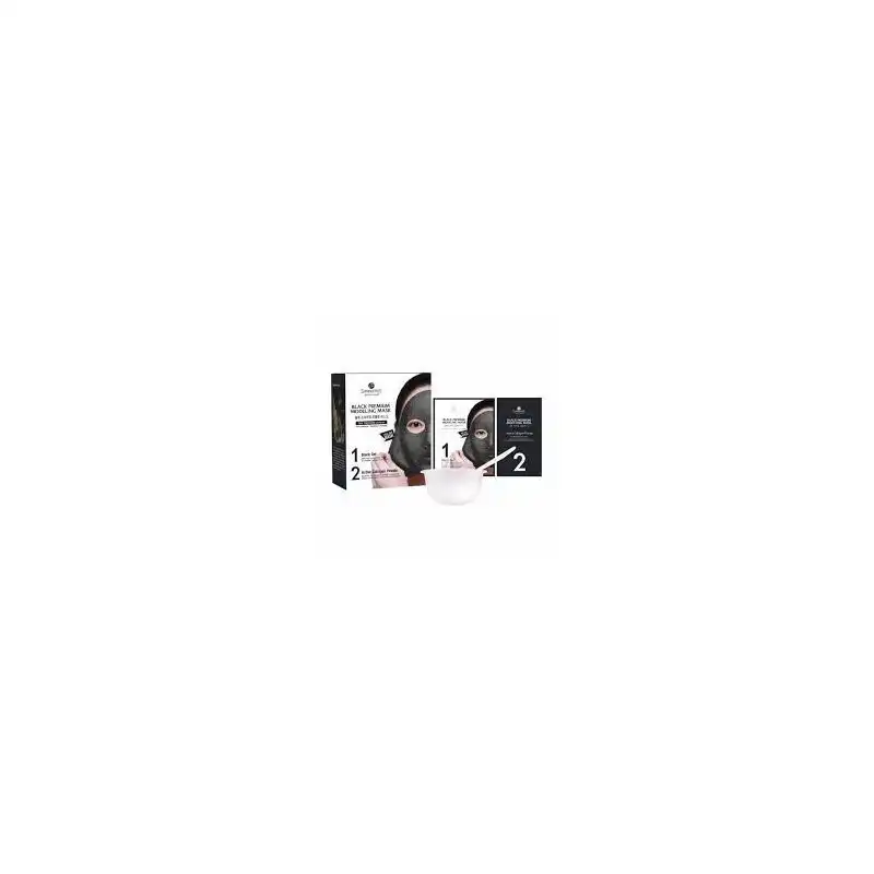 Black premium modeling mask 55,5g - Shangpree - Comparador de precios