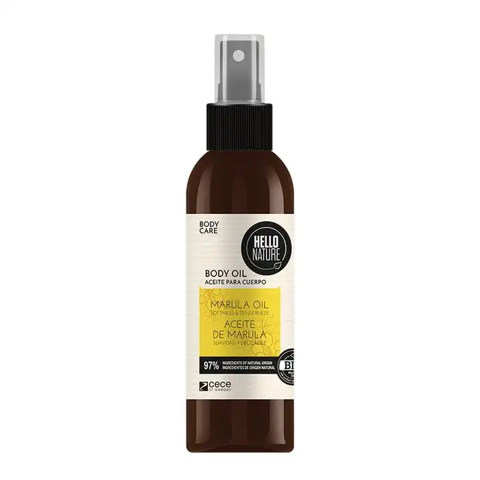 Body Oil Aceite de Marula 130 ml - HELLO NATURE - Comparador de precios