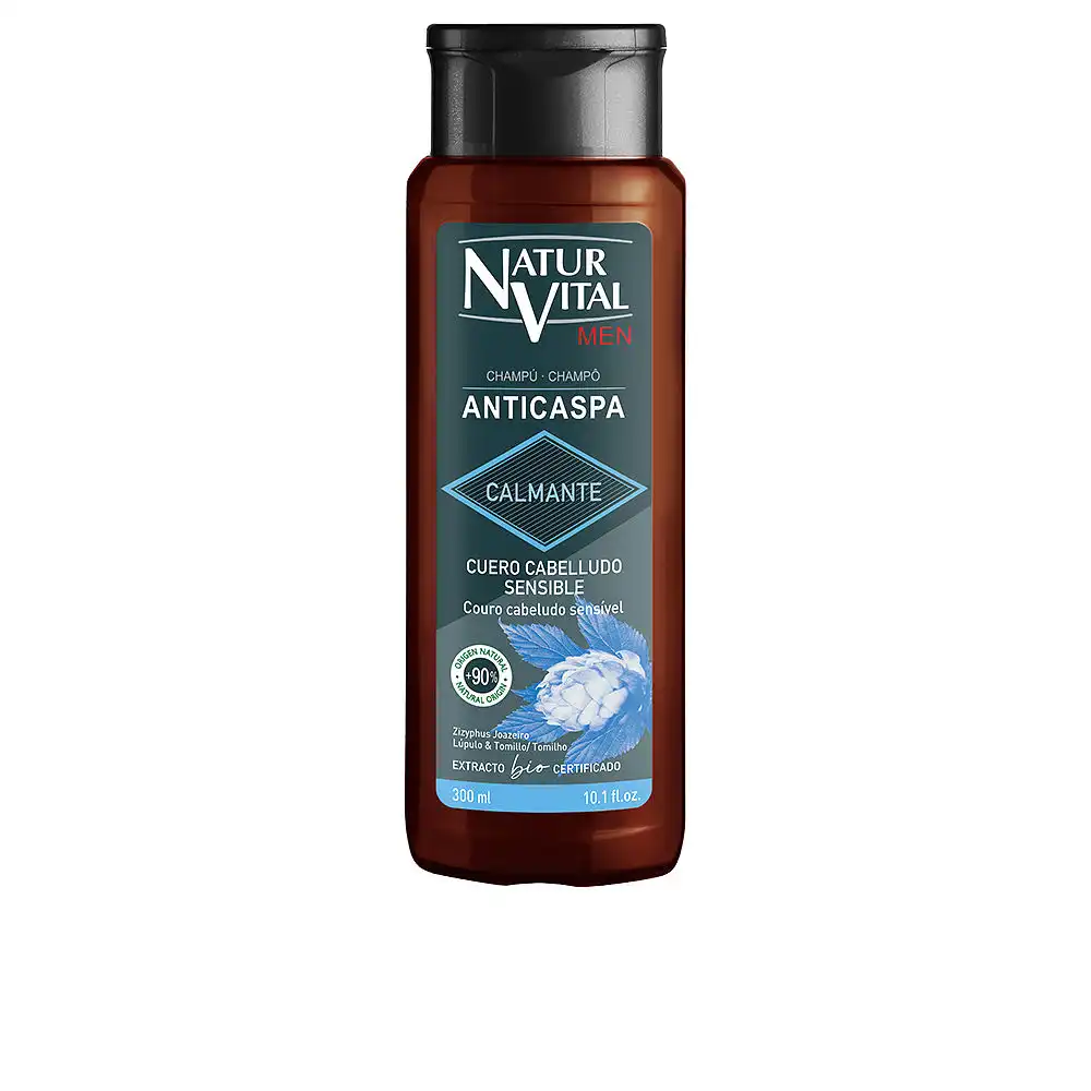 Champu Anticaspa Calmante cabello normal 300 ml - Naturvital - Comparador de precios