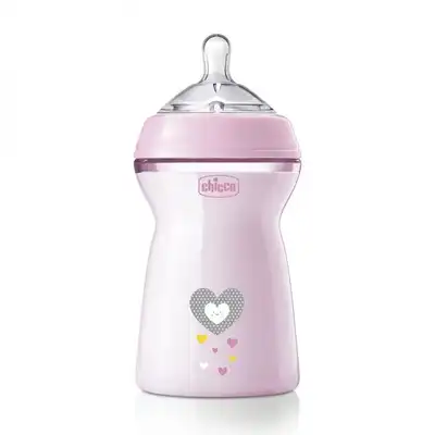 Chicco Chicco Biberón Naturalfeeling Flujo Rápido Rosa, 330 ml - Chicco - Comparador de precios