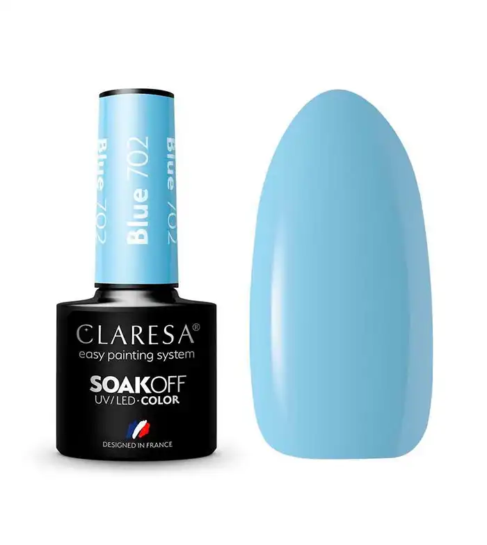 Claresa - Esmalte semipermanente Soak off - 702: Blue - Claresa - Comparador de precios