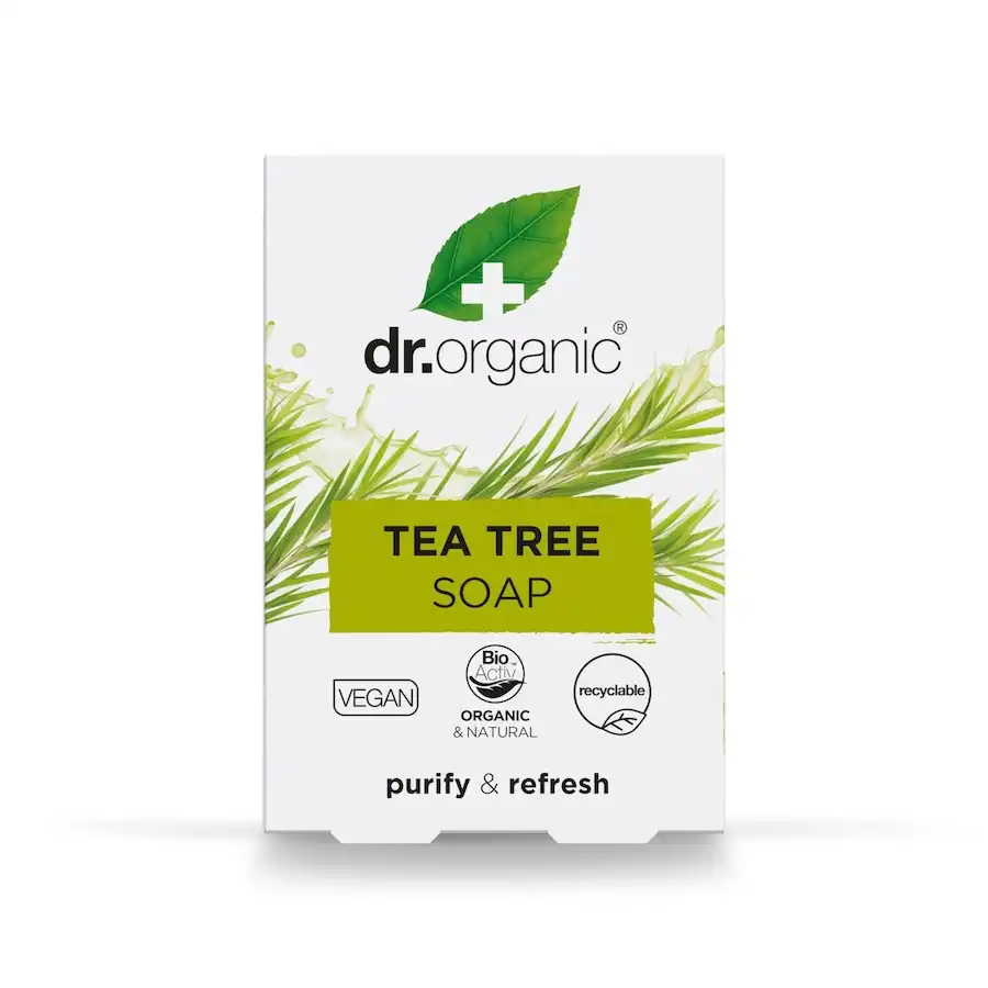 Dr. Organic - Pastilla de Jabón Árbol de Té Baño de espuma 100 g female - Dr. Organic - Comparador de precios