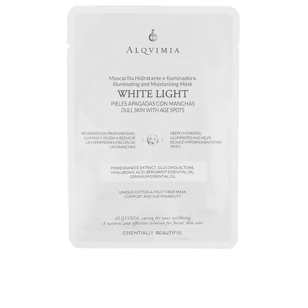 Essentially Beautiful White Light mascarilla facial 1 u - ALQVIMIA - Comparador de precios