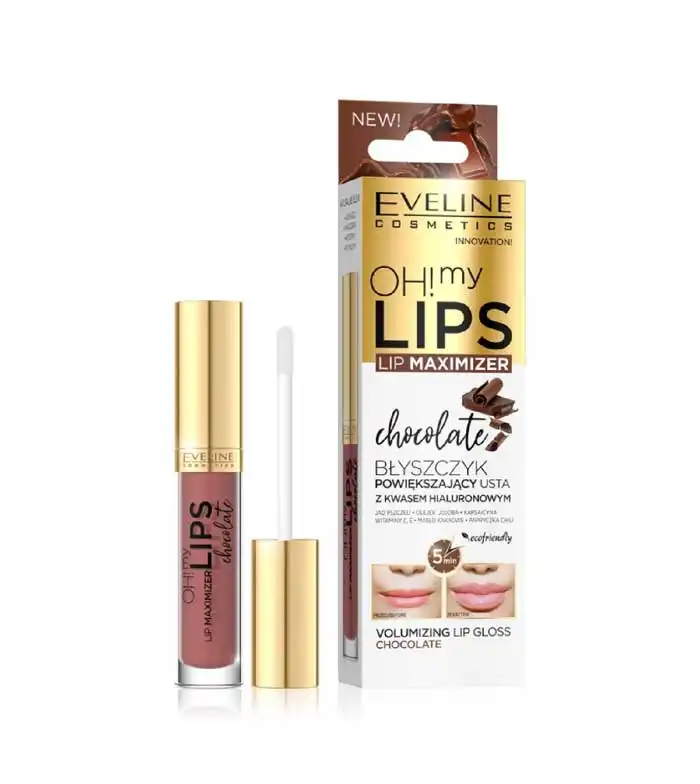 Eveline Cosmetics - Brillo de labios voluminizador Oh! My Lips - Chocolate - Eveline Cosmetics - Comparador de precios