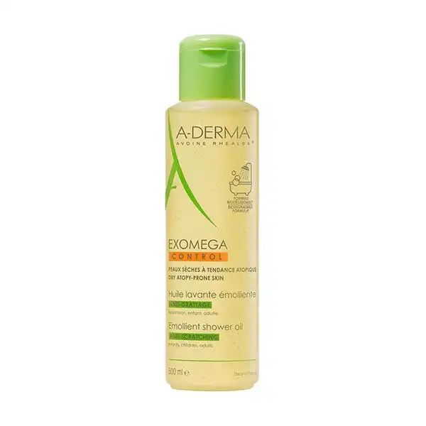 Exomega Control Huille Lavante Ãmolliente - ADERMA - Comparador de precios