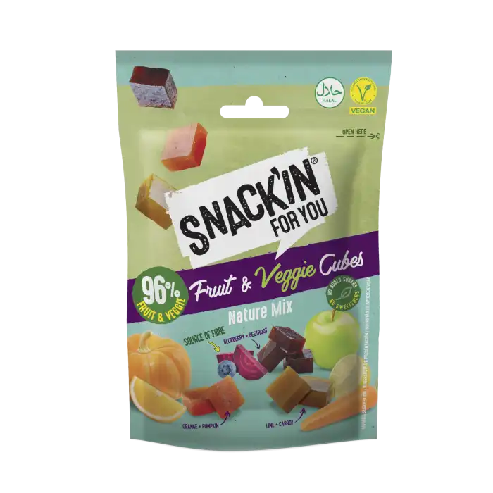 Fruit - Veggie Cubes 32 gr - Snack'in For You - Comparador de precios