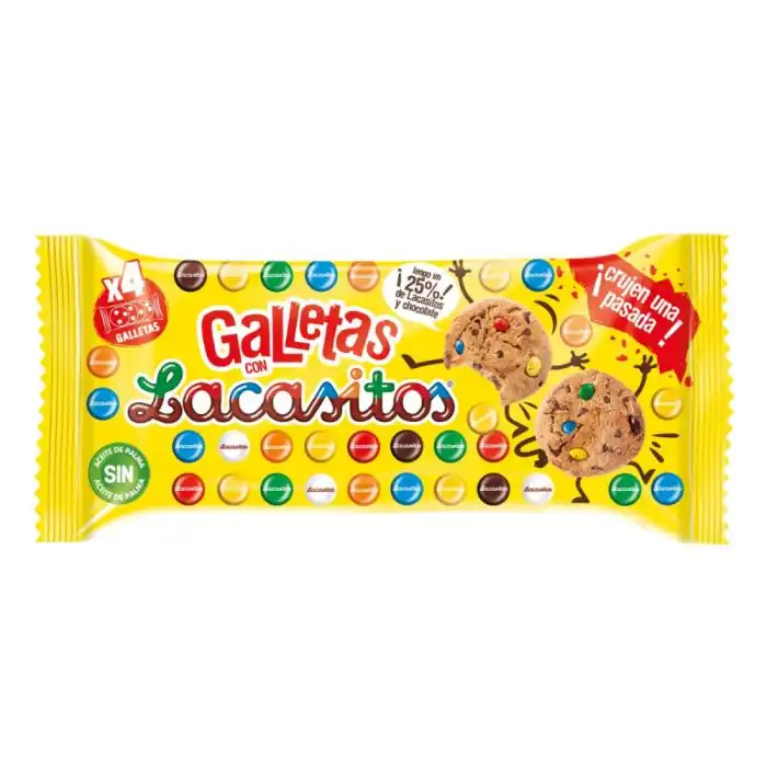 Galletas con Lacasitos 48 gr  Lacasa - Lacasa - Comparador de precios