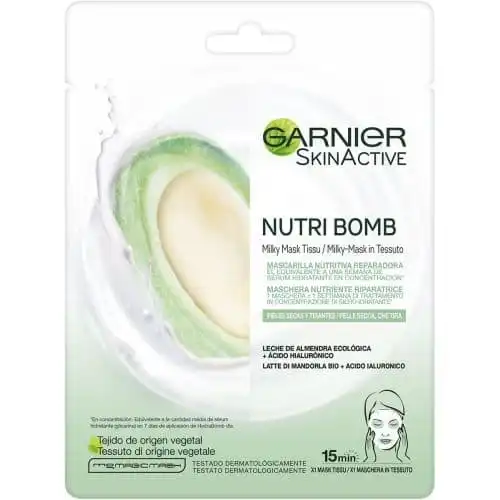 Garnier SkinActive Nutritiva Reparadora 1 und Mascarilla Facial - Garnier - Comparador de precios