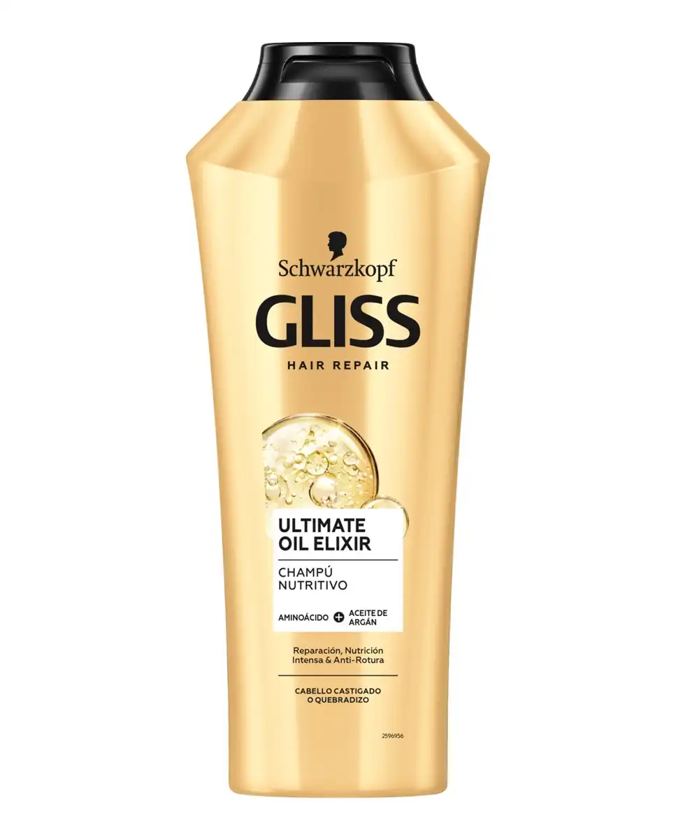 Gliss - Champú Nutritivo Ultimate Oil Elixir - Gliss - Comparador de precios