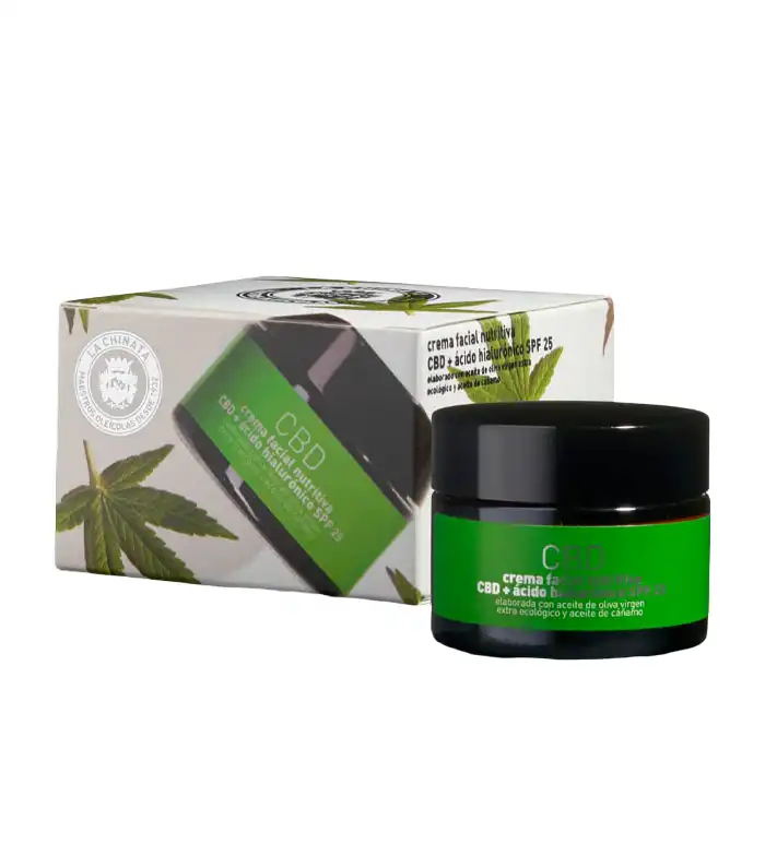 La Chinata - *Natural Edition* - Crema Facial Nutritiva CBD + Ácido Hialurónico SPF25 - La Chinata - Comparador de precios