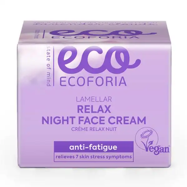 Lamellar Relax Night Face Cream - ECOFORIA - Comparador de precios
