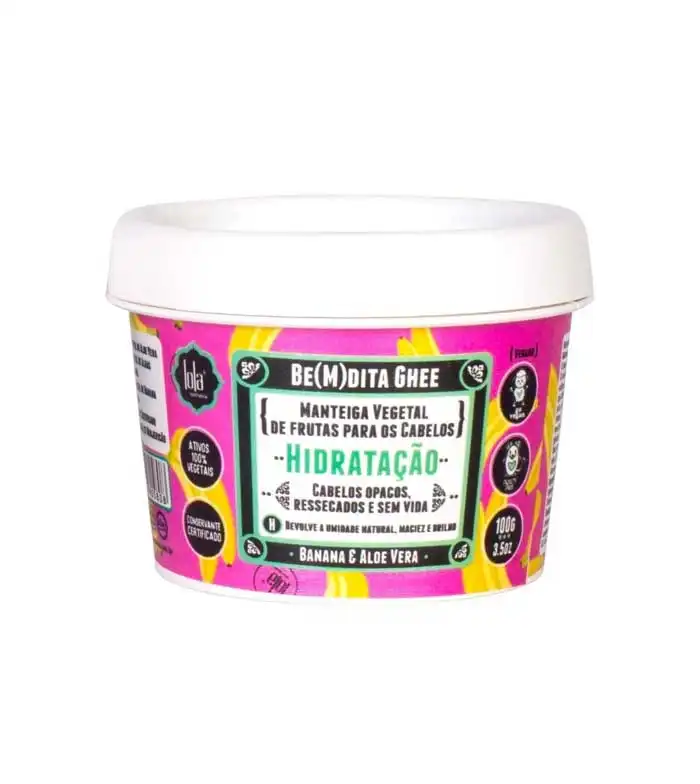 Lola Cosmetics - Mascarilla hidratante Be(m)dita Ghee 100g - Banana y aloe vera - Lola Cosmetics - Comparador de precios