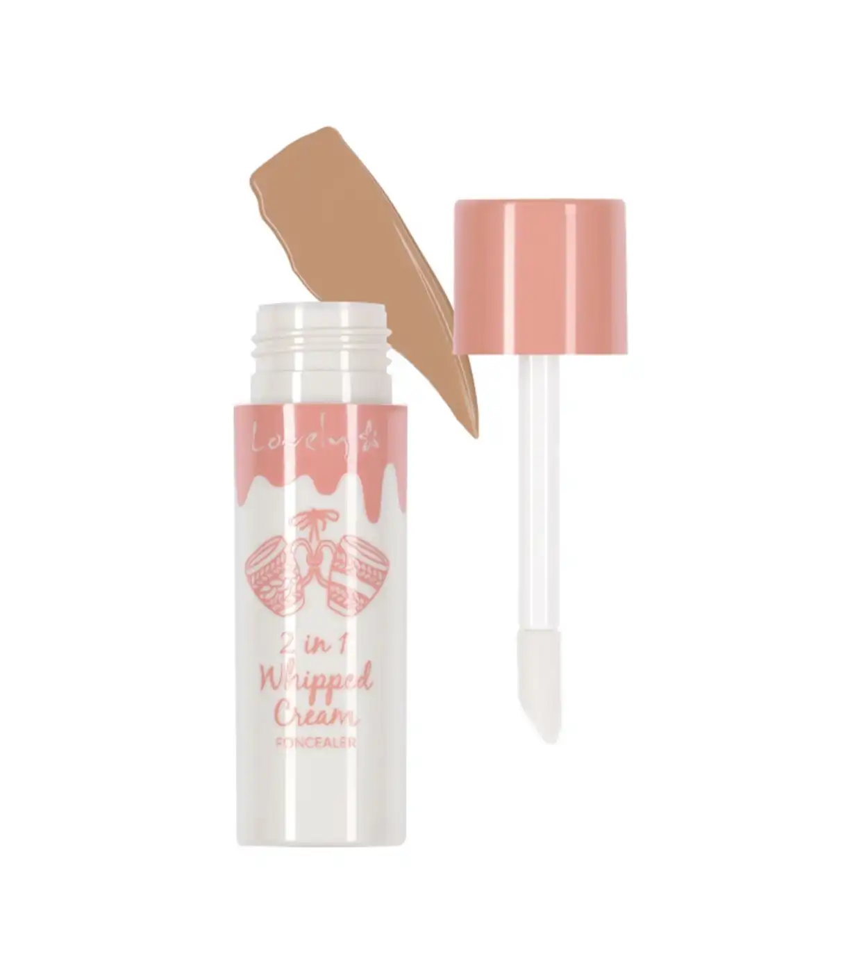 Lovely - *Cozy Feeling* - Base de maquillaje y corrector 2 in 1 Whipped Cream - 04: Beige - lovely - Comparador de precios