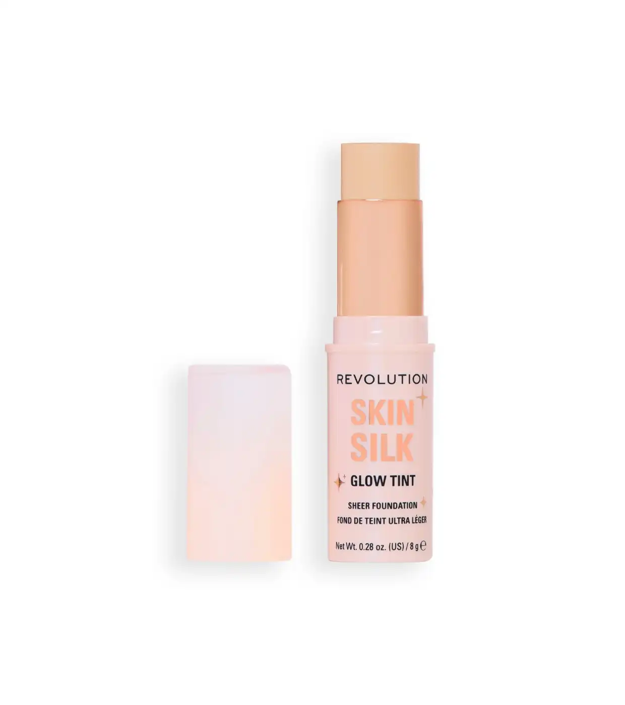 Makeup Revolution - Base de maquillaje en stick Skin Silk Glow Tint Sheer Foundation - Fair - Makeup Revolution - Comparador de precios