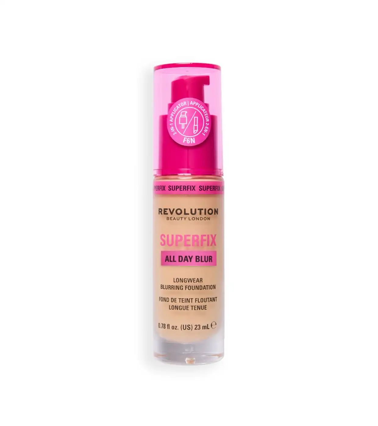 Makeup Revolution - Base de maquillaje Superfix 16H Blur - F6N - Makeup Revolution - Comparador de precios