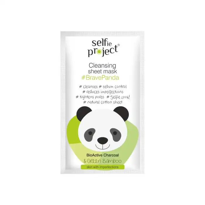Mascarilla Facial Limpieza Brave Panda 15 ml - Selfie Project - Comparador de precios