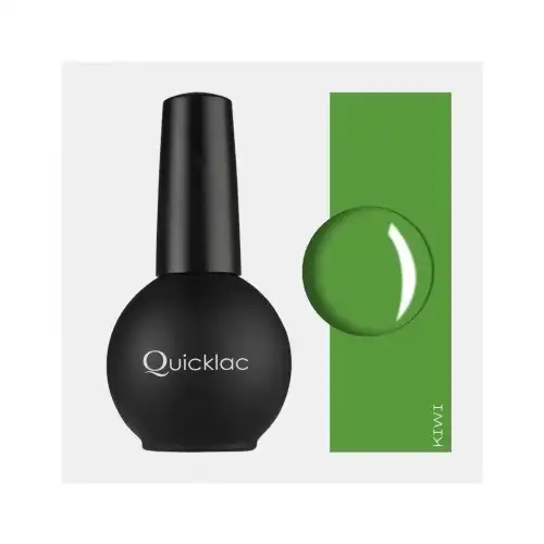 Mia Makeup Quicklac Esmalte De Uñas En Gel Semipermanente Kiwi, 15 ml - Mia Makeup - Comparador de precios