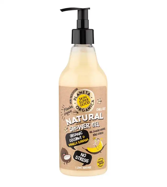 Organic Shop - *Skin Super Good* - Gel de ducha natural - Coco orgánico y vainilla banana 500ml - Organic Shop - Comparador de precios