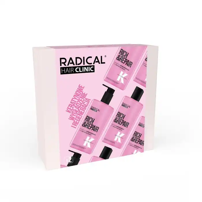 Radical Hair Clinic Estuche de Regalo Rich - Repair 560 ml - Farmona - Comparador de precios