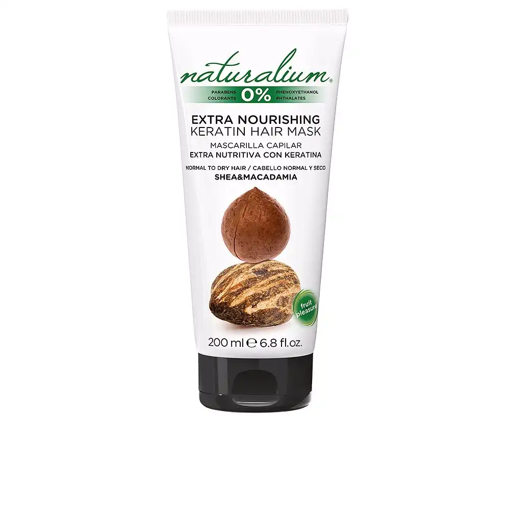 Shea & Macadamia hair mask 200 ml - NATURALIUM - Comparador de precios