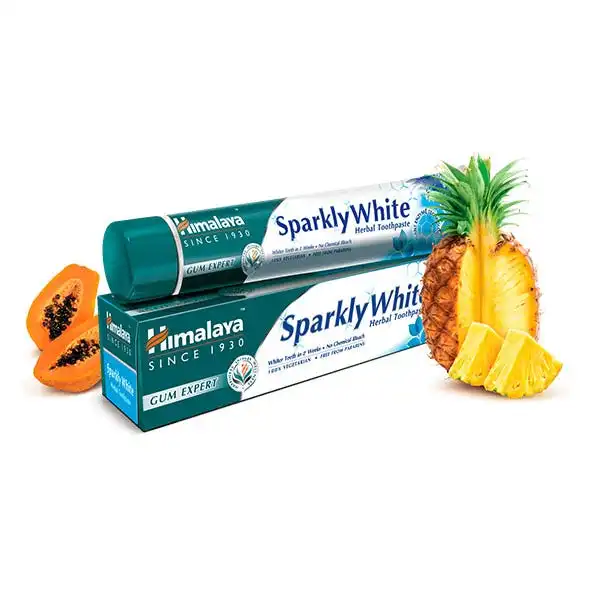 Sparkly White Herbal Toothpasete - Himalaya - Comparador de precios