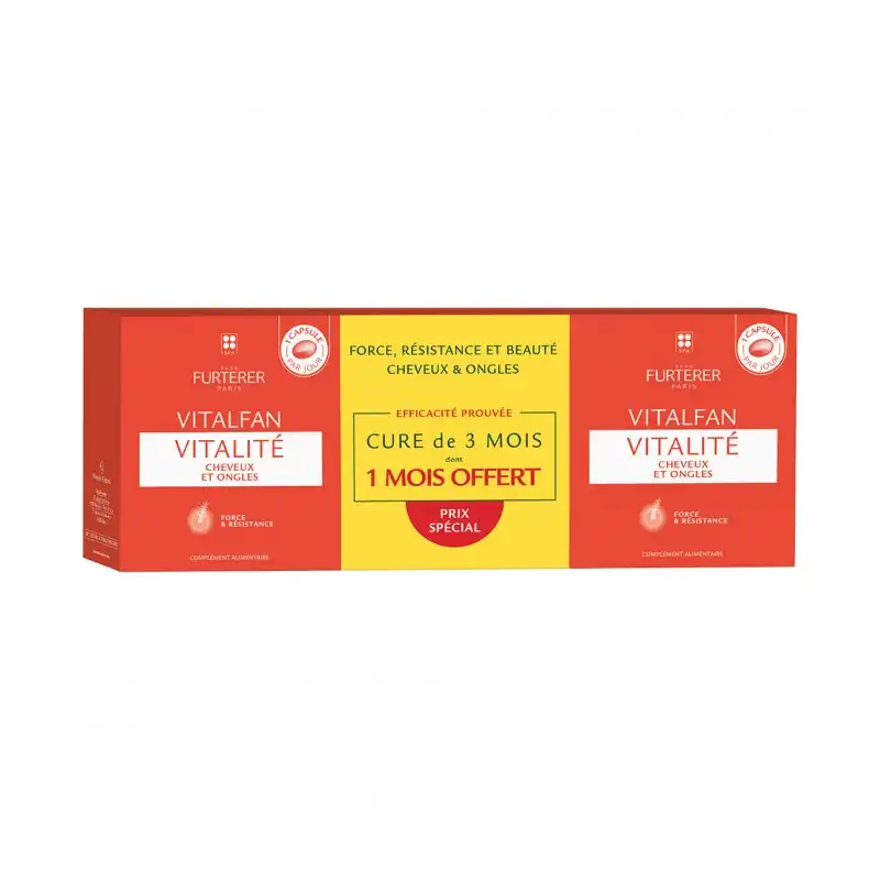Trio vitalfan vitalidad 3x30u - René Furterer - Comparador de precios