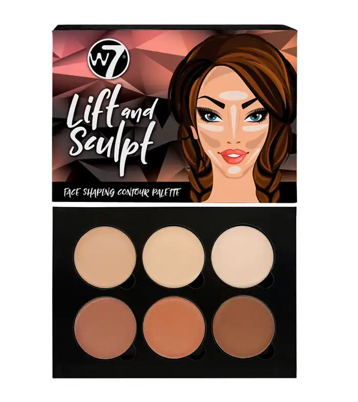 W7 - Paleta de contorno Lift & Sculpt - W7 - Comparador de precios