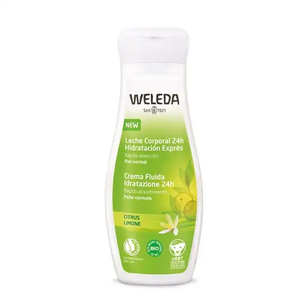 Weleda Weleda Leche Corporal Hidratante de Citrus, 200 ml - Weleda - Comparador de precios