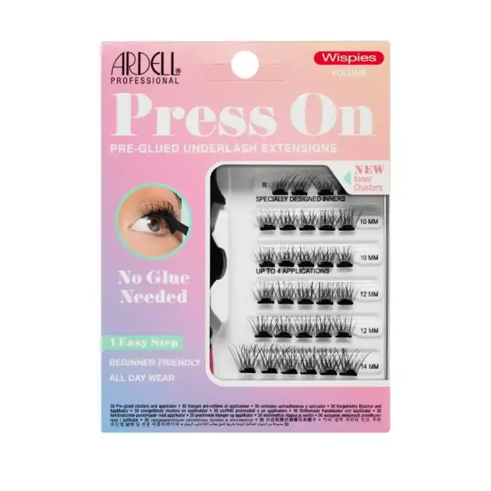 Press On Wispies Volumen Extensiones de Pestañas Preencoladas - Ardell - Comparador de precios