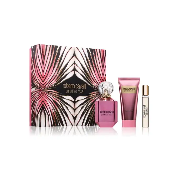 ¡55% DTO! Estuche de Regalo Paradiso Rosa Eau de Parfum 190 ml - Roberto Cavalli - Comparador de precios