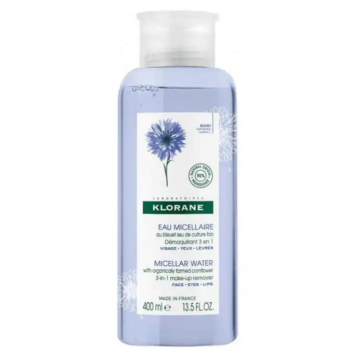 Aciano Agua Micellar Desmaquillante 400 ml - Klorane - Comparador de precios