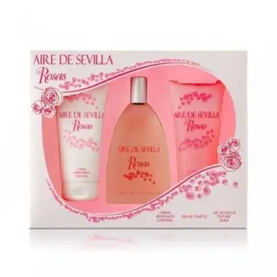 Aire De Sevilla Estuche Aire de Sevilla Agua Frescas de Rosas, 150 ml - Aire de Sevilla - Comparador de precios
