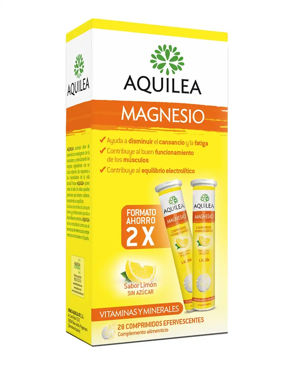 Aquilea - Duplo Comprimidos Efervescentes Magnesio - Aquilea - Comparador de precios