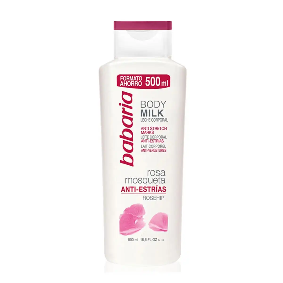 Babaria Body Milk Rosa Mosqueta 500 ml - Babaria - Comparador de precios