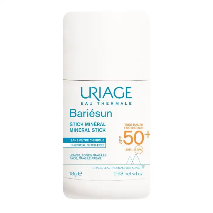 Bariésun Stick Mineral SPF50+ 18 gr - Uriage - Comparador de precios