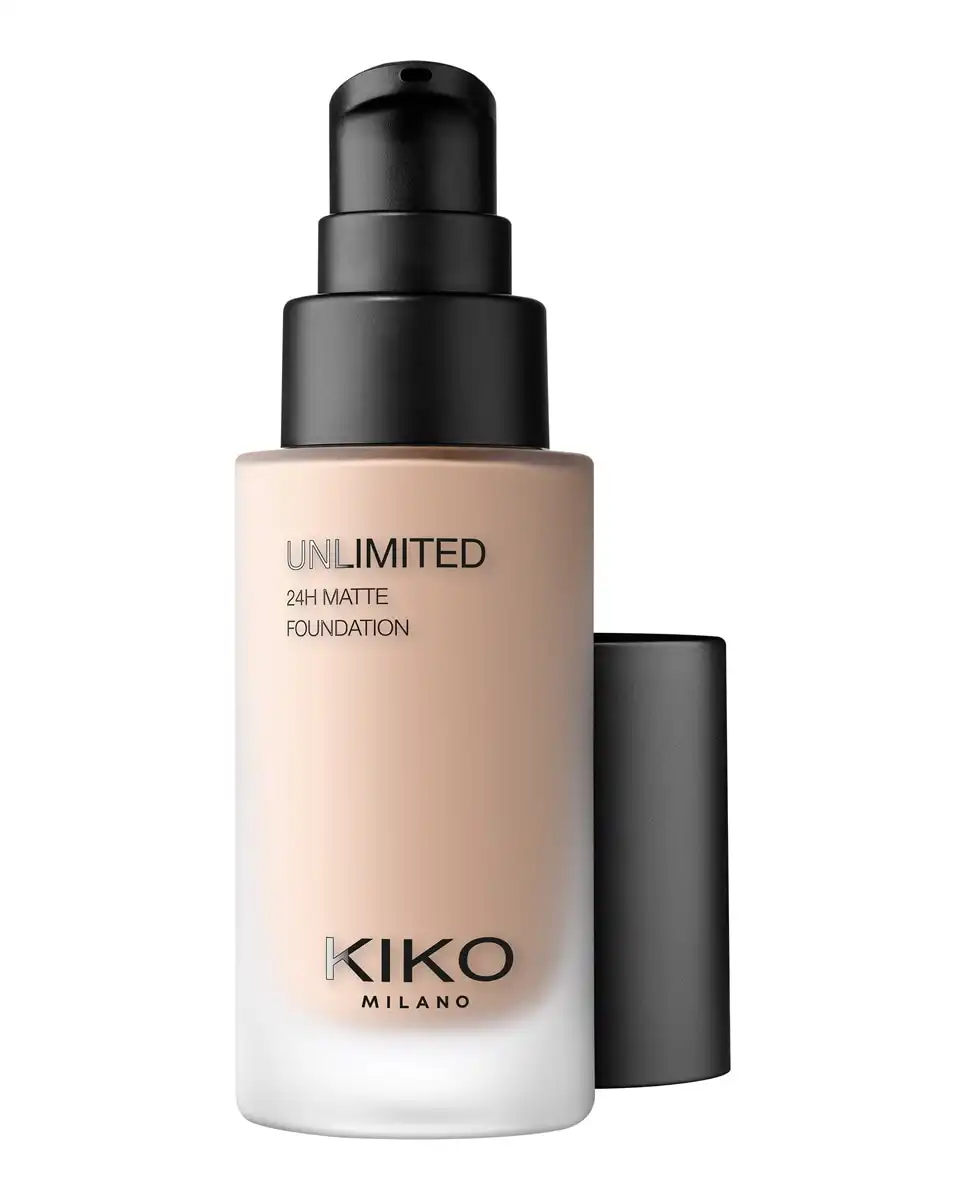 Base De Maquillaje Mate Y Fluida Con Una Duración De Hasta 24 Horas Unlimited 24H Matte Foundation Kiko Milano 4 NR Neutral Rose - Kiko Milano - Comparador de precios