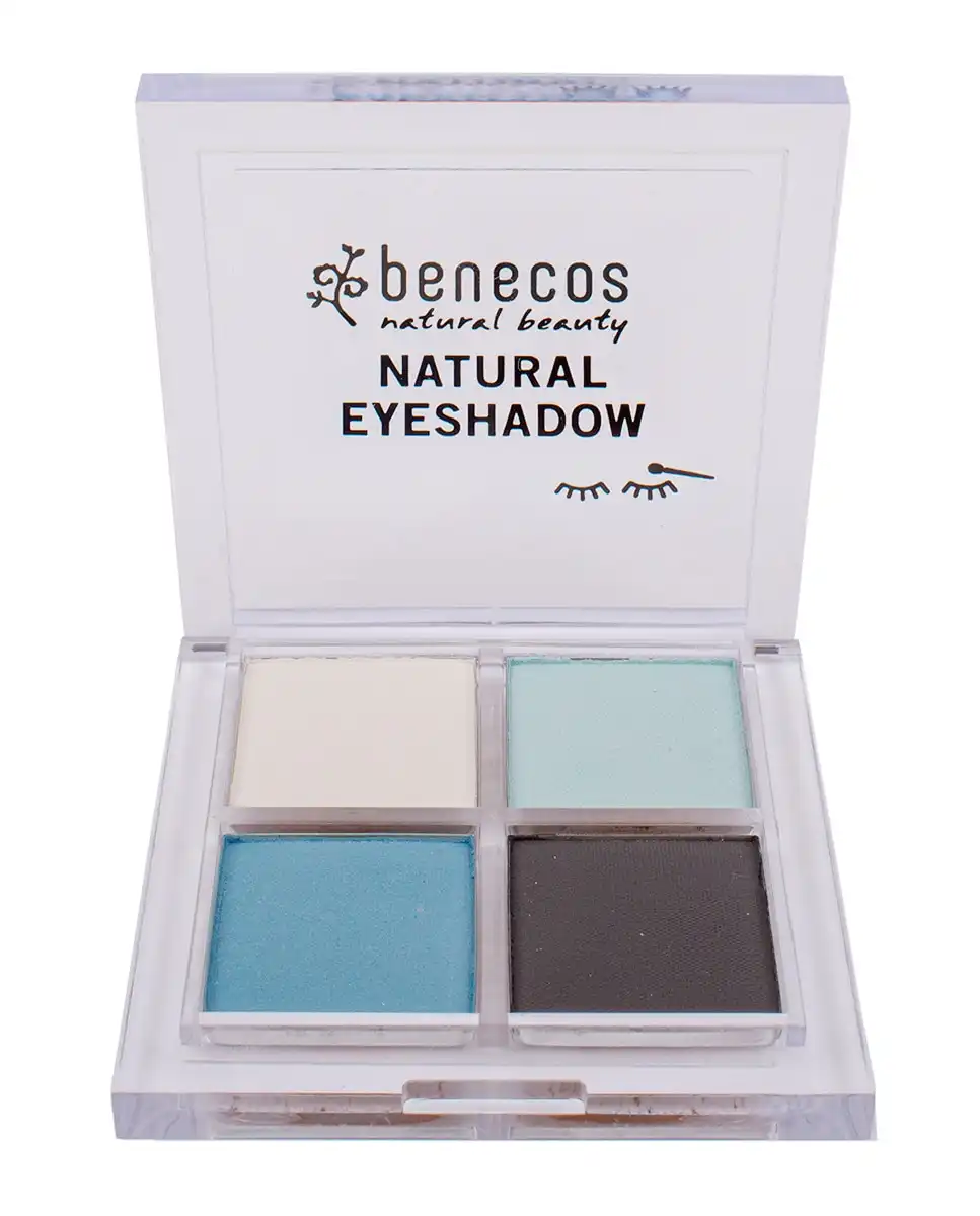 Benecos - Sombra De Ojos Quattro True Blue - Benecos - Comparador de precios