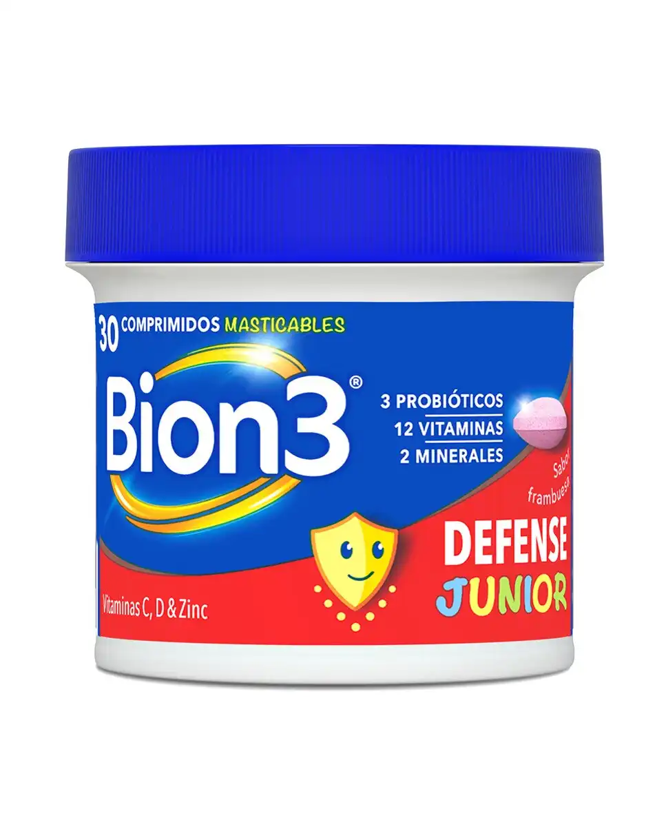 Bion3 - Complemento Alimenticio Defense Junior 30 Comprimidos Masticables Bion3. - BION3 - Comparador de precios
